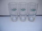 3 bierglazen Tiger Bier, brij. De Blick, voor € 2,00, Enlèvement ou Envoi, Comme neuf, Verre ou Verres, Autres marques
