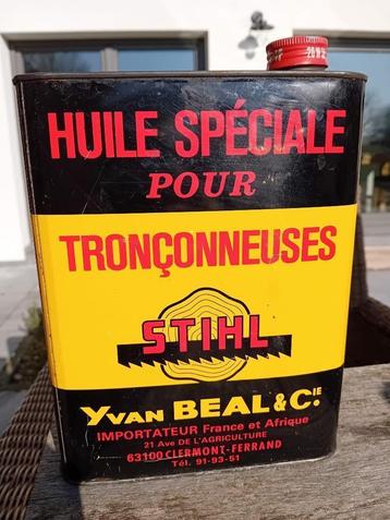 Bidon d'huile vintage pour tronçonneuse STIHL, Enlèvement ou Envoi, Comme neuf