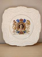 Herdenkingsbord kroning Elisabeth II, Verzamelen, Ophalen of Verzenden