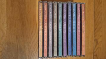 Verzamelbox 10 CD's klassieke muziek
