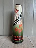 Bidon huile conique olieblik bel état,plein oil can, Collections, Enlèvement ou Envoi, Comme neuf