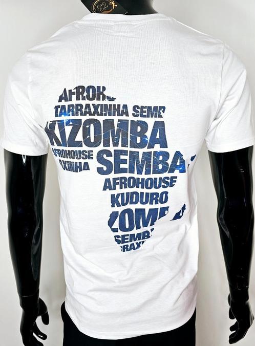 T-shirt met Kizomba-patroon, Kleding | Heren, T-shirts, Nieuw, Overige maten, Overige kleuren, Ophalen of Verzenden