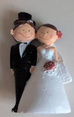 Mr & Mrs keramisch bruidspaar - bruidstaart, Ophalen of Verzenden