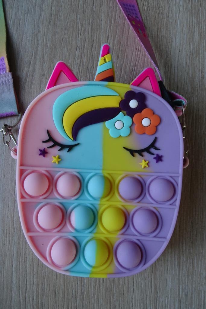 Leuk Pop-it handtasje met schouderband, Enfants & Bébés, Produits pour enfants, Comme neuf, Enlèvement ou Envoi