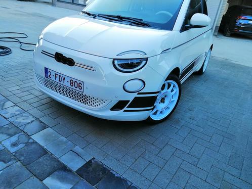 Fiat 500E La Prima Cabrio, Auto's, Fiat, Particulier, 500E, Elektrisch, Cabriolet, 3 deurs, Automaat, Wit, Grijs, Leder, Voorwielaandrijving