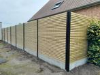 Leveren & plaatsen afsluitingen, Tuin en Terras, Ophalen, Nieuw, Hout, 150 tot 200 cm