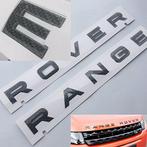 Carbon 3D chroom chrome RANGE ROVER sticker embleem set, Auto diversen, Autostickers, Ophalen of Verzenden