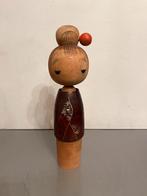 Kokeshi-pop Vintage Japans Traditioneel Houten Ambacht, Enlèvement ou Envoi