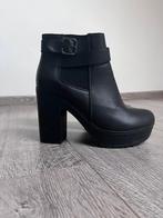 Enkellaarsjes met hak - zwart - maat 38, Zwart, Lage of Enkellaarzen, Gedragen, Ophalen