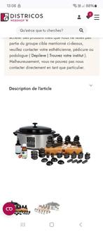 Kit pierres chaudes, Sport en Fitness, Massageproducten, Ophalen, Nieuw, Hotstone