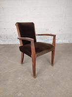 Kwalitatieve houten fauteuil, Ophalen, ., Zo goed als nieuw, .