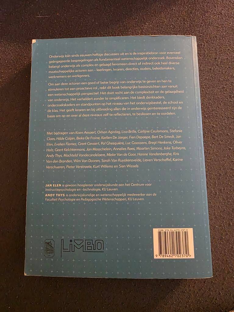 Jan Elen - Leren in maatschappelijk betrokken onderwijs, Boeken, Ophalen, Jan Elen; Andy Thys
