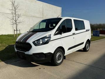 Ford Transit Custom dubbele cabine - 2018, Auto's, Gebruikt, Bedrijf, Ford, Te koop