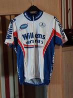 Wielershirt : Willems Veranda's / Jartazi, Jartazi, Zo goed als nieuw, Hardlopen of Fietsen, Maat 46 (S) of kleiner