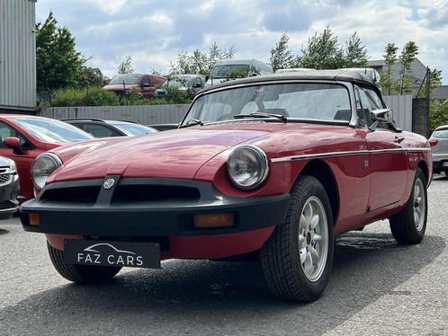 MG B 1.8i Cabriolet (bj 1979), Auto's, Oldtimers, Bedrijf, Te koop, Metaalkleur, Open dak, MG, Benzine, Cabriolet, 2 deurs, Handgeschakeld