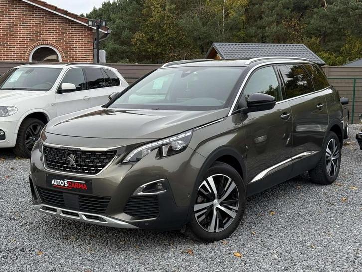 Peugeot 5008 7Zitplaatsen Camera ParkeerS Led GT-LINE Cruise, Auto's, Peugeot, Bedrijf, Te koop, 360° camera, ABS, Airbags, Airconditioning