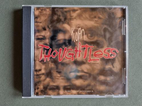 Korn – Thoughtless (US Promo CD single), CD & DVD, CD | Hardrock & Metal, Enlèvement ou Envoi