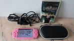 PSP 1004 roze, Games en Spelcomputers, Spelcomputers | Sony PSP, Ophalen, Roze, PSP, Gebruikt