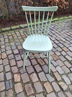 Vintage houten Scandinavische stoelen 4 stuks, Huis en Inrichting, Stoelen, Ophalen, Gebruikt, Overige kleuren, Scandinavisch