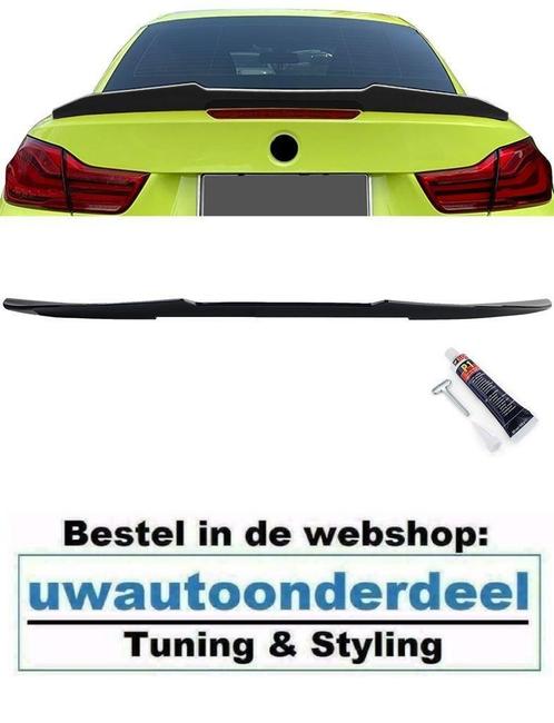 Achterklep Ducktale Spoiler Glans Zwart Voor Bmw 4 Serie F33, Auto diversen, Tuning en Styling, Verzenden