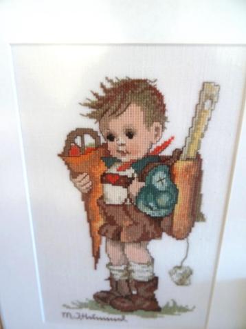 Hummeltje, wanddecoratie 40 x 30 cm. Professioneel ingelijst beschikbaar voor biedingen