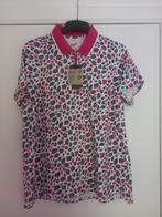 Puma MATTR golfpoloshirt met dierenprint grijs en roze, Puma, Maat 42/44 (L), Nieuw, Ophalen of Verzenden