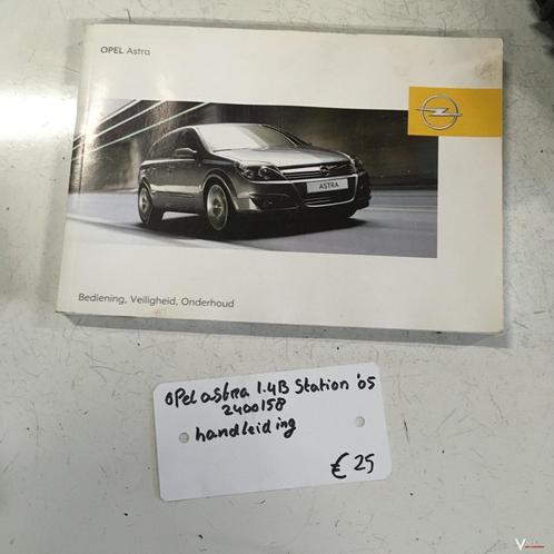 Opel Astra 1.4 B Station 2005 Wagennr 2400158  Instructieboe, Auto diversen, Handleidingen en Instructieboekjes, Ophalen of Verzenden