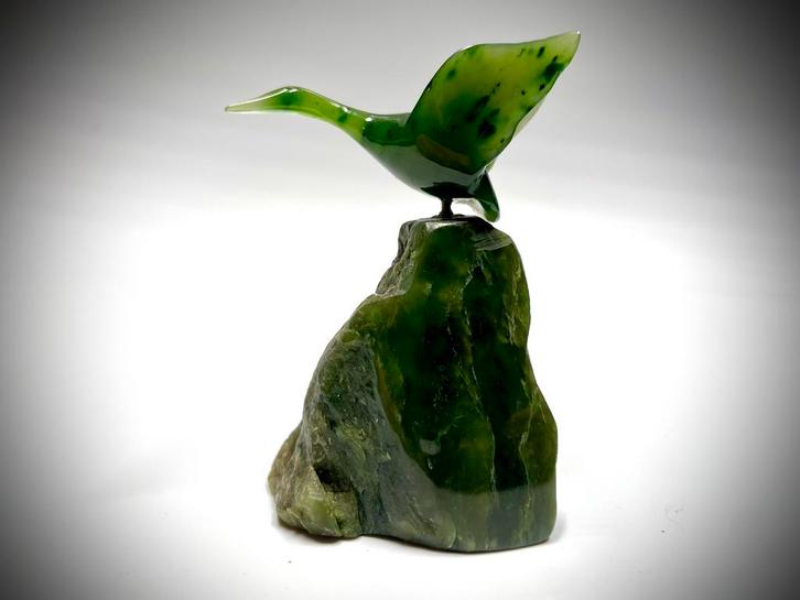 Oie du Canada aux ailes déployées (Lyle Sopel), Antiquités & Art, Art | Objets design, Enlèvement ou Envoi