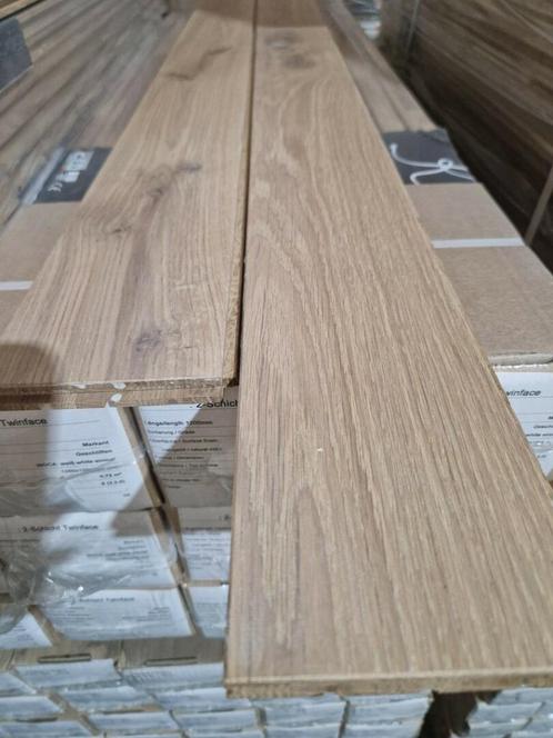 EIKEN VLOER MASSIEF, LEGKLAAR GEOLIED 100MM BREED, Tuin en Terras, Bloempotten, Nieuw, Overige materialen, Overige vormen, Ophalen of Verzenden