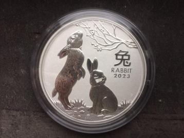 2023 Lunar - Rabbit - 5 oz silver