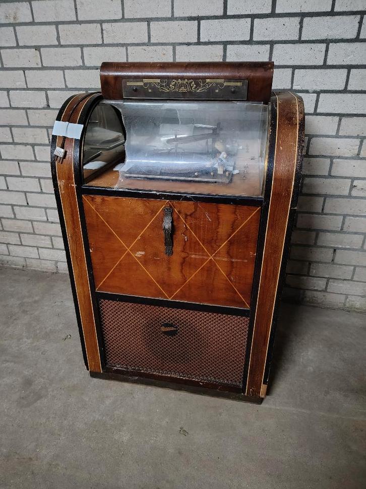 Radio/platenspeler/jukebox Barco Richelieu 1951, Verzamelen, Automaten | Jukeboxen, Ophalen