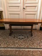 VINTAGE TAFEL SALONTAFEL CHROOM POTEN VERHOOGBAAR ZEER MOOI, Antiek en Kunst, Ophalen