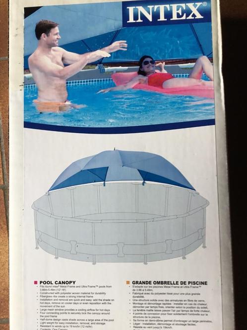 Zwembad  pool canopy / schaduwscherm intex, Tuin en Terras, Zwembad-toebehoren, Nieuw, Overige typen, Ophalen