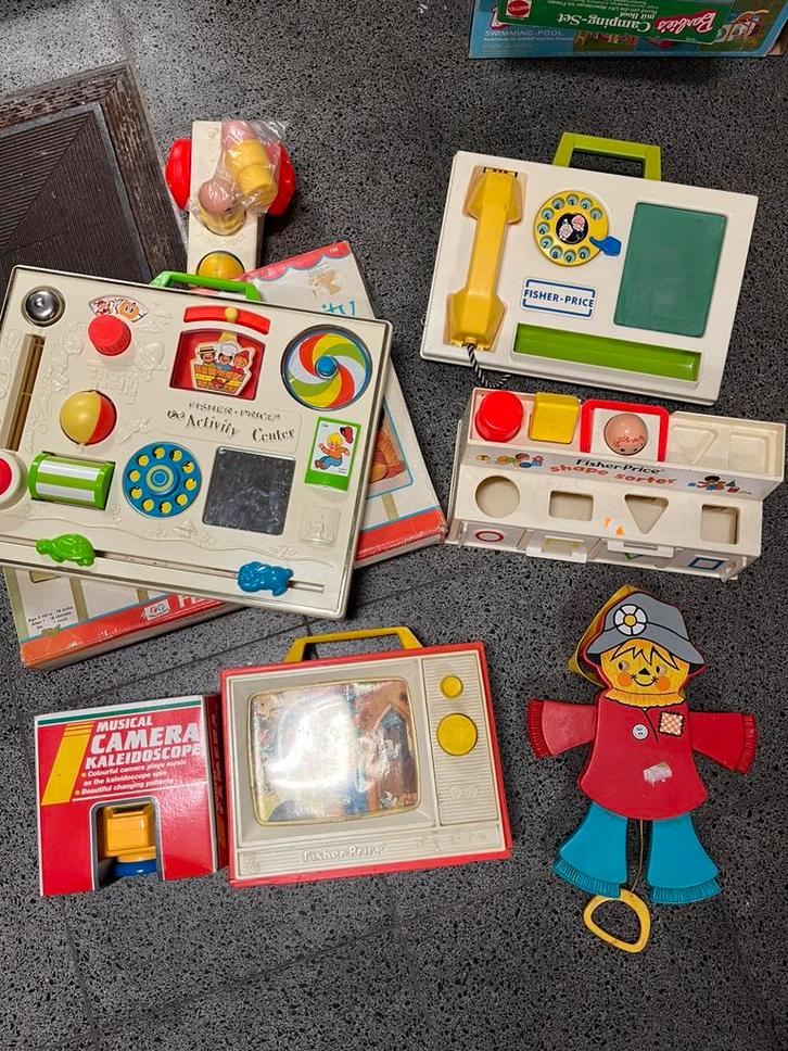 Lot fisher price vintage, Kinderen en Baby's, Speelgoed | Fisher-Price, Gebruikt, Ophalen of Verzenden