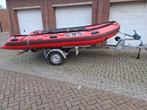 Quicksilver 430 hd/Riba trailer en een Mercury 15 pk 2 takt, Enlèvement, Quicksilver