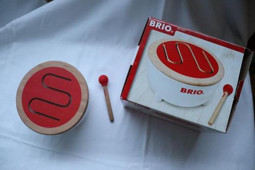 Brio Drum (30181) – Houten Speelgoed Trommel, Kinderen en Baby's, Speelgoed | Houten speelgoed, Gebruikt, Overige typen, Ophalen