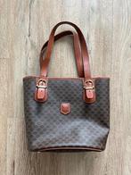 Céline Small Shopper Logo Vintage, Handtassen en Accessoires, Tassen | Damestassen, Ophalen of Verzenden, Gebruikt, Bruin, Shopper