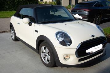 Mini Cooper Cabrio Benzine Automatic 80000km, Autos, 118 g/km, Achat, Euro 6, Cabriolet