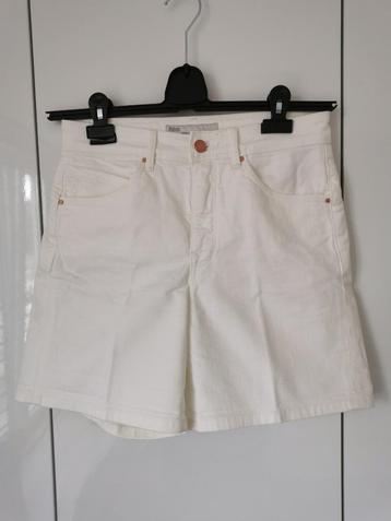 Witte damesshort beschikbaar voor biedingen