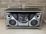 Glazen salontafel met GRATIS Philips HI-FI System, Ophalen, Minder dan 50 cm, 50 tot 100 cm, Glas