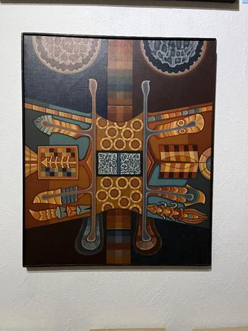 Jacques Lacomblez olieverf op doek origineel schilderij beschikbaar voor biedingen