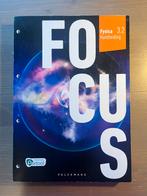 Focus Fysica 3.2 Handleiding (incl. Pelckmans Portaal), Boeken, Schoolboeken, Ophalen of Verzenden, Overige vakken