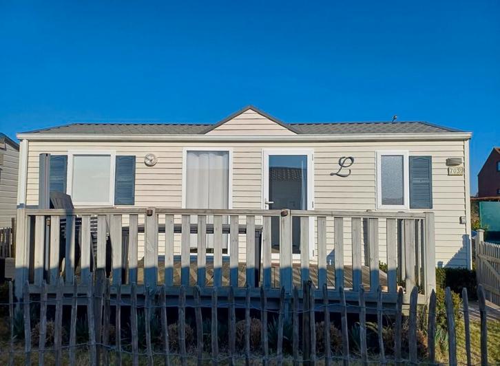Chalet op park in Knokke Heist, Vakantie, Campings, Recreatiepark, Aan zee, Tv