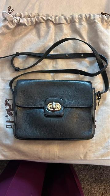 Delvaux, Handtassen en Accessoires, Overige merken, Zwart, Ophalen of Verzenden, Zo goed als nieuw