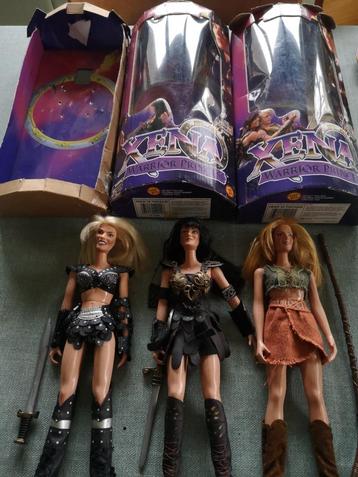 Xena warrior princess,Toy Biz, 12" ,Xena,Gabrielle en Callis