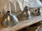 Lot 3 anciennes lampes industriel, Antiek en Kunst, Antiek | Verlichting, Ophalen of Verzenden