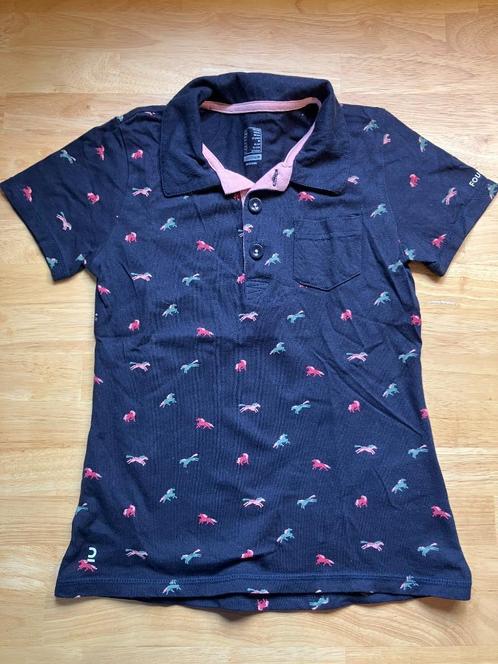 Paardrijpolo kinderen, 10 jaar (133-143 cm), Dieren en Toebehoren, Paardrijkleding, Zo goed als nieuw, Kinderen, Bovenkleding