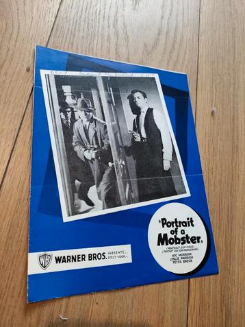 Press-book - PORTRAIT OF A MOBSTER beschikbaar voor biedingen