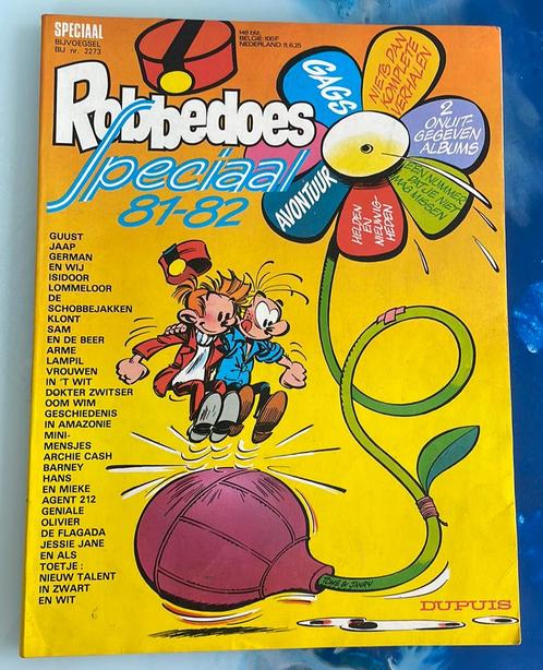 Robbedoes - speciaal 81-82, Boeken, Stripverhalen, Zo goed als nieuw, Eén stripboek, Ophalen of Verzenden