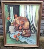 Pastel nature morte signe L delauw, Antiquités & Art, Enlèvement ou Envoi